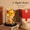 Mothers Day Sunflower Gifts for Mom,Flower Rose in Glass Dome with 2 Lighting Mode,Sunflower Gifts for Her,Artificial Forever Flowers Birthday Gifts for Women Mom Wife Girlfriend